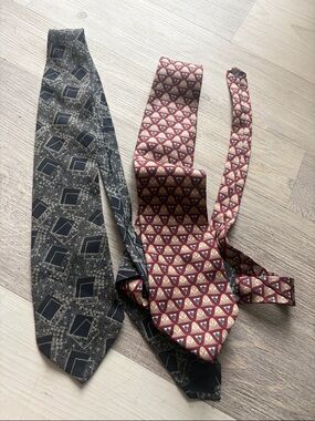 Christian Dior Giorgio Armani Authentic Men Tie  vintage